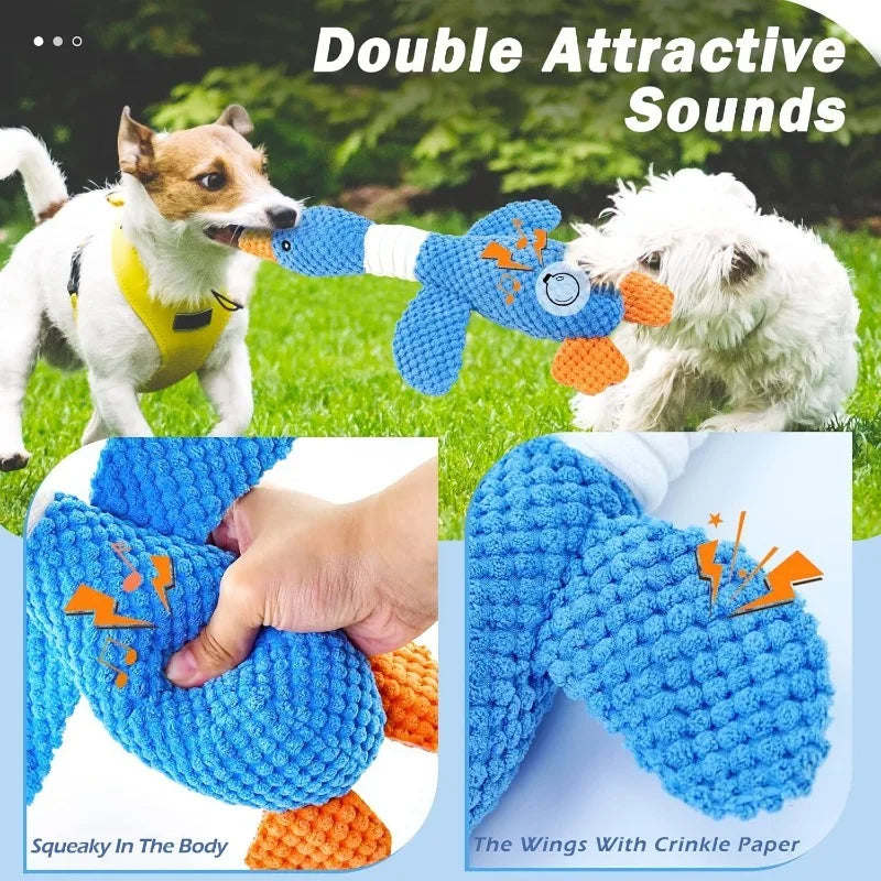 ¿Tu perro destruye todo en 5 minutos? ¡Se acabó!

Pato Tranquilo™ está hecho para los perros más destructores.

✅ INDESTRUCTIBLE - Costura reforzada, aguanta mordidas fuertes
✅ ANTI-ANSIEDAD - Suena "cuac cuac" y calma a tu perro cuando está solo
✅ LIMPIA